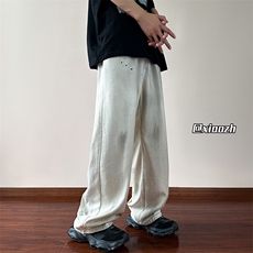 XZ616夏季新款扎染白色百搭水洗牛仔裤TY1018M-5XLP65控78，男装牛仔裤，星座512A（原616）