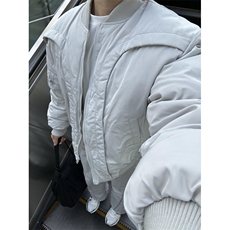 【有货】JR5002CC-特P115弧形飞行夹克棉服男加厚机车棒球服外套，男装夹克，星座1007（原301D）
