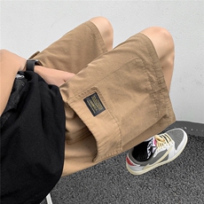 港风大口袋工装短裤男中裤男休闲潮流五分裤男DK77028P40控58，男装牛仔裤，星座227-7