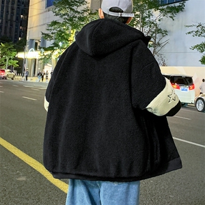 得物冬款加绒棉衣羊羔绒潮流外套ins男装MY108P110控价158图片