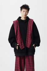小众两连帽撞色大码卫衣套装T797特P65K797特P42TZ797特P107，男装休闲套装，电商A059