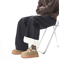 D258L1744P55控88北极绒棉裤，男装棉裤，电商D258