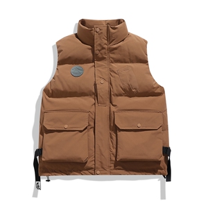 M2385-P95 日系平铺M-8XL大码工装复古oversize加厚坎肩棉衣马甲图片