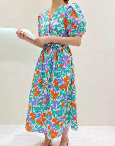 【现货】夏季新款0151碎花连衣裙，女装连衣裙，她她蜜制