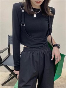 背带垫肩打底,其它,Queena PHoebe