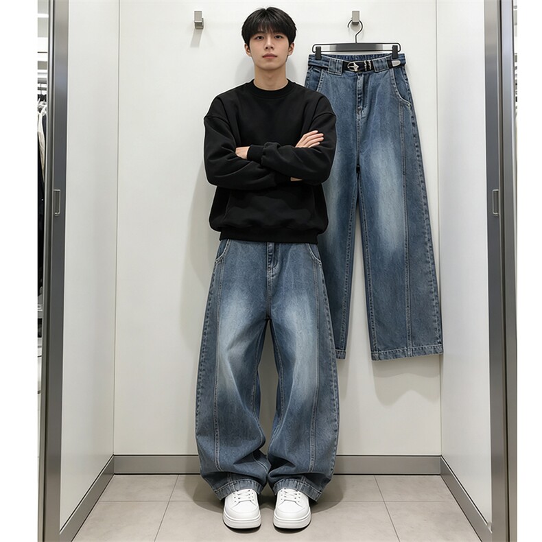 男生牛仔裤长裤A151-P40,男装牛仔裤,电商D312