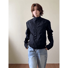 春夏款高品质冰感速干防晒服休闲户外运动外套透气弹力机能风夹克，男装防晒衣，电商A486-1