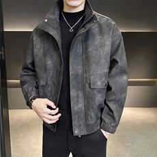 立领开衫精品外套夹克，男装夹克，星座1206-1（原A206-1）