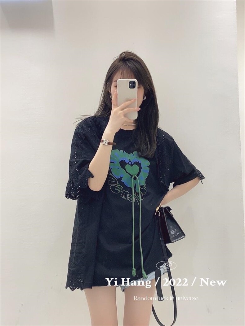 后背镂空面料上衣，其它，一杭