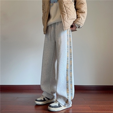 冬季美式加绒宽松卫裤B315-K859-特p40控78加绒K859JR-特p45控88，男装休闲裤，电商B315
