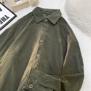 24年冬季加厚雪尼尔衬衫长袖现货衬衫DS-C323-1-2311-P40图片