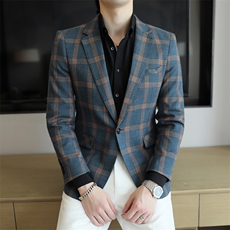 2025春季大货S-5XL男士休闲西装单西外套上衣DX6130P165，男装西服套装，电商D216
