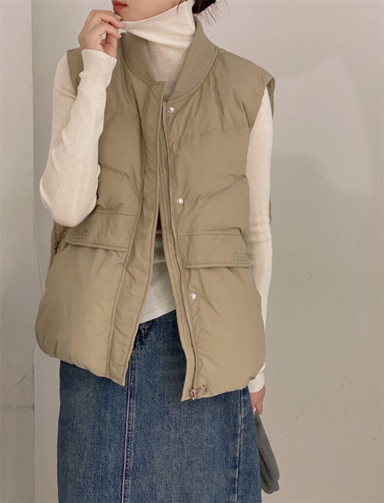 羽绒马甲，女装马甲，驿谷