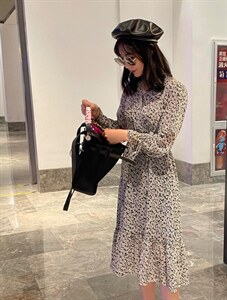 【现货】碎花连衣裙图片