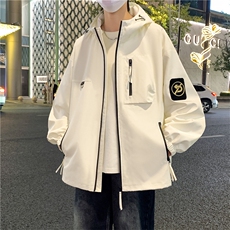 M-8XL【工厂主推】春季新款夹克外套A436-D1205-小码P65-大码P70，男装夹克，电商A436