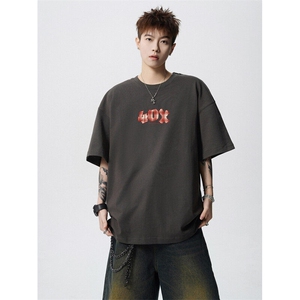 240g美式重磅短袖T恤 FSDX256 M-5XL 特批25无差价控48图片