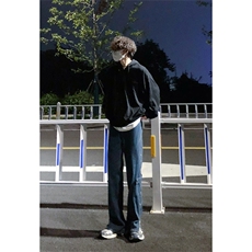 自家图，拿图不拿货！cleanfit牛仔裤设计感裤子KZA05-P45，男装牛仔裤，星座1007（原301D）