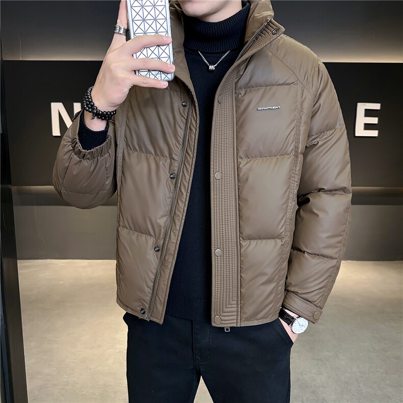 M-3XLB3539921P205黑色PU2025冬羽绒服【标50控活动价298】,男装羽绒服,电商B353