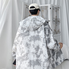 2024夏季新款旋律风车大码成衣UPF50+M-5XHQ24422-特P75，男装休闲套装，电商A022