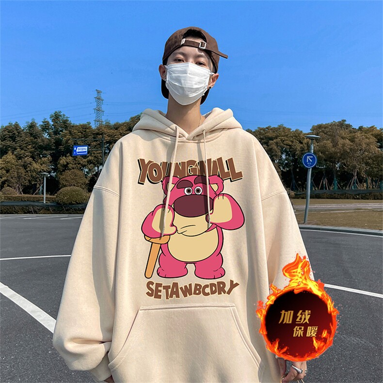 500克重磅秋冬美式加绒加厚卫衣外套DL510常规特P35绒特P40,男装卫衣,电商A486