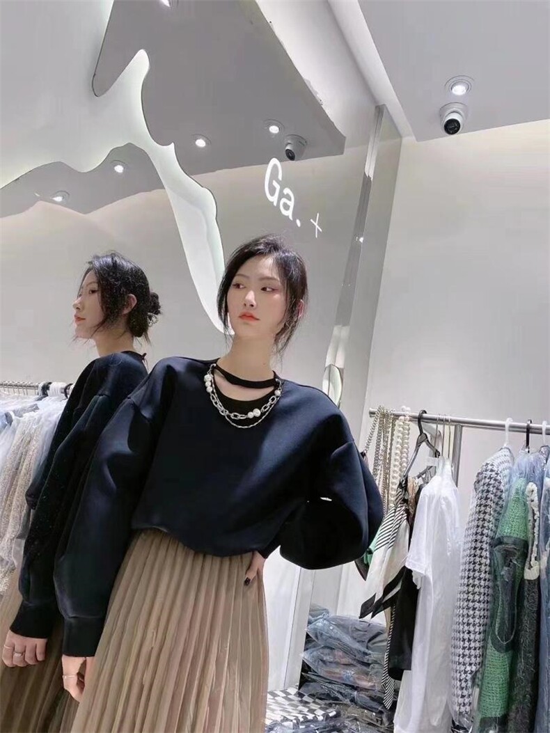 韩版卫衣，女装卫衣/绒衫，TANG.+