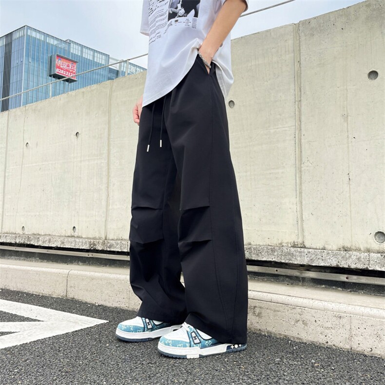 美式伞兵工装裤男款春夏季宽松直筒垂感阔腿裤MK988-p35,男装工装外套,星座224