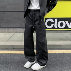 休闲裤男女韩版潮流高街帅气拼接痞子2025秋冬ins长裤K6705-P39，男装休闲裤，星座412-3