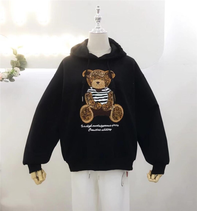 加绒连帽卫衣，女装卫衣/绒衫，IEC