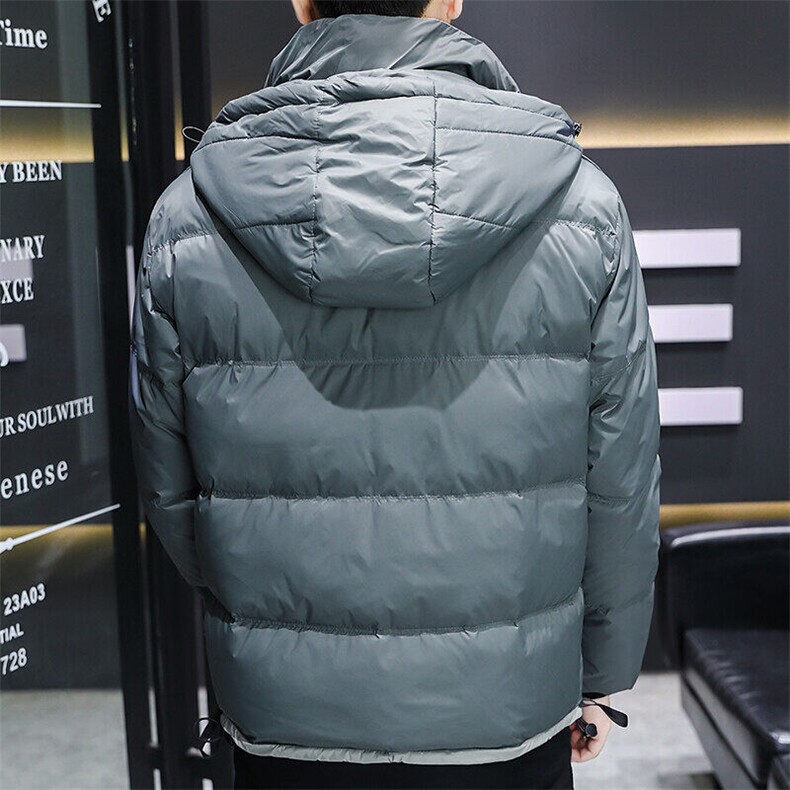冬季新款羽绒服男短款连帽加厚羽绒衣韩版潮青年衣服K02-P,男装羽绒服,星座1409