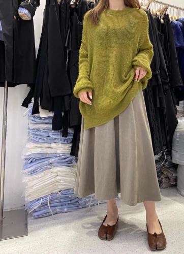 版型很大的胖瘦不挑人颜色很特别针织上衣，其它，SMOOTH