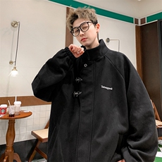 重磅！麂皮绒复合夹克飞机扣外套CP43-特P60控价：108，男装夹克，电商B371