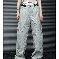 重工大口袋工装裤男女潮牌高街复古廓形结构伞兵冲锋裤MKA827P49，男装工装外套，星座1013-5