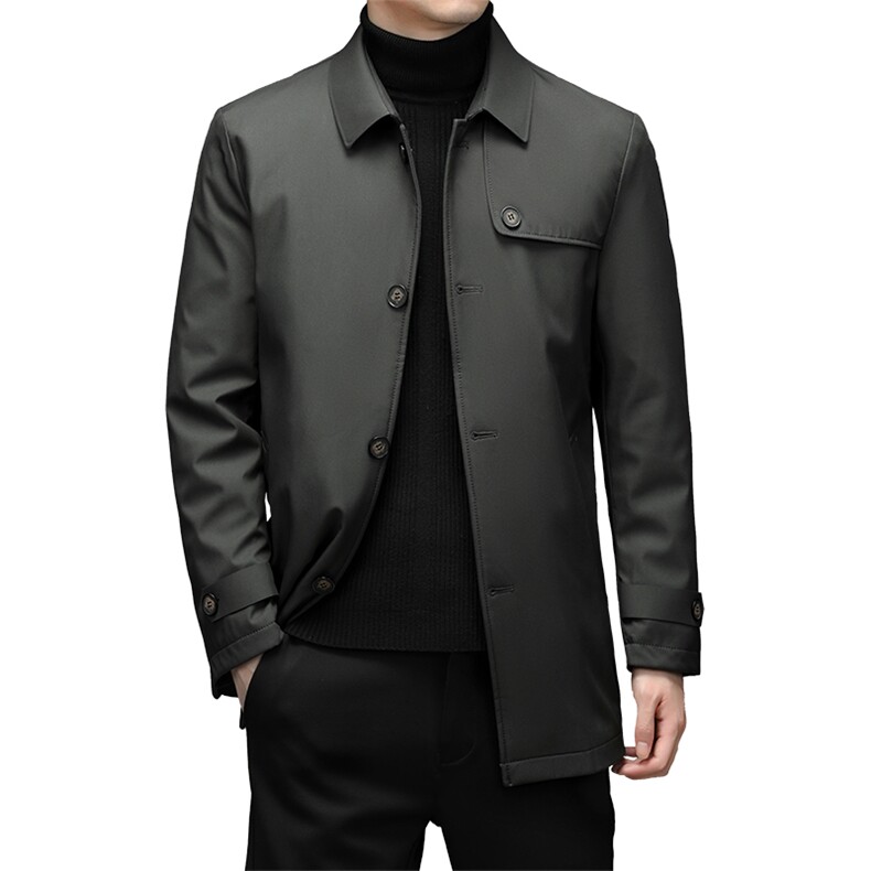 新款加厚脱卸内胆羽绒服中年男商务休闲保暖外套YYYR028893-P250，男装羽绒服，电商B212（原钱塘6029）