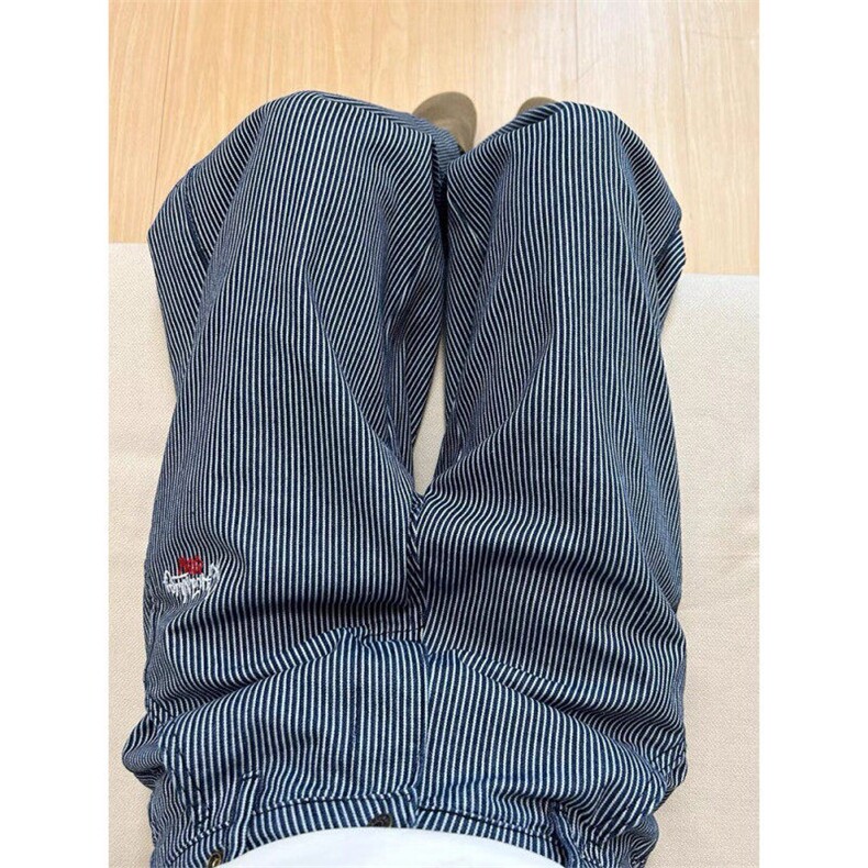 抖音质量美士复古刺绣条纹牛仔裤ZK0327-P55,男装牛仔裤,星座313A(原308A-2)