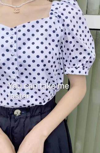 跑量点点小衫，女装，朵缇