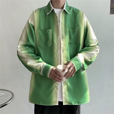男春秋情侣宽松休闲衬衣C645P45，男装衬衫，星座1116-2