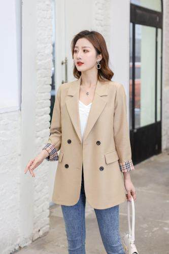 西装大衣，女装西装，缘佳美