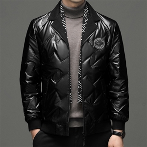 SQY28812秋冬新款2023年男士休闲羽绒服加厚保暖夹克外套P200图片