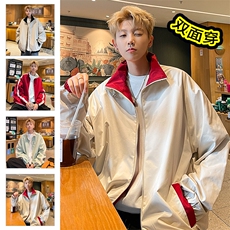 得物唯品二开~双面穿夹克外套608特P60，男装夹克，电商A309
