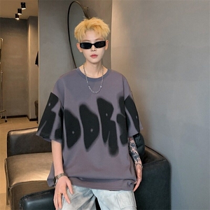 百搭ins原宿简约气质时尚流行文艺日系潮流慵懒新款T恤