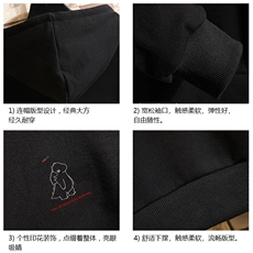 WY2140-P40纯连帽卫衣男大码运动帽衫宽松薄外套砖墙挂拍，男装卫衣，电商A040A