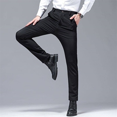男生韩版潮流休闲小西裤春夏直筒宽松垂感西装裤休闲长裤XK95现货，男装休闲裤，星座224