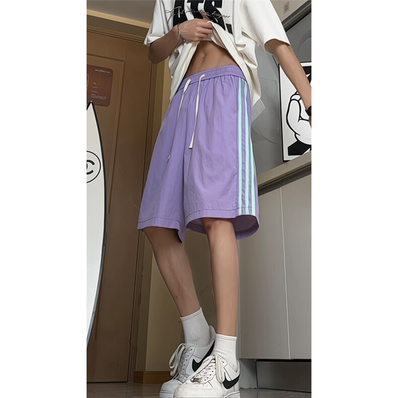 夏季大码多巴胺速干伞兵裤织带短裤XZ806-DK8819-特P19-控38,男装牛仔裤,四季星座806