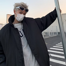 冬季立领棉衣男款潮牌宽松加厚棉服棉袄小众设计休闲棉外套MW212，男装棉衣，星座1116A-1（原606A）