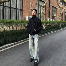 新款日系速干防风立领防晒衣男士潮牌宽松休闲防晒服透气上衣外套，男装夹克，星座1210-1