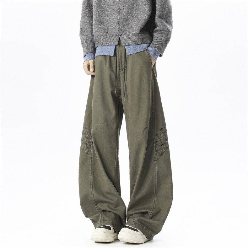 小众休闲裤男个性工装设计感长裤子K8016/特P48，男装工装外套，电商D202