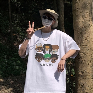 230g重磅纯棉! 夏季短袖t恤男半袖男DSA028-MDTP433-P25图片