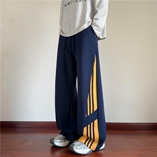 藏青黄条