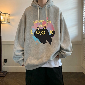 连帽卫衣男大码胖子帽衫大号运动服WY2454-P35图片