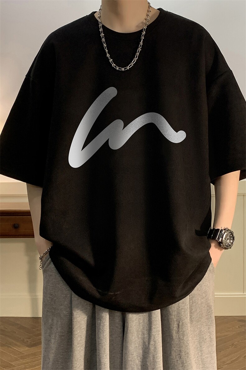 麂皮绒短袖t恤男大码半袖男JD82280-P25,男装T恤,电商A040